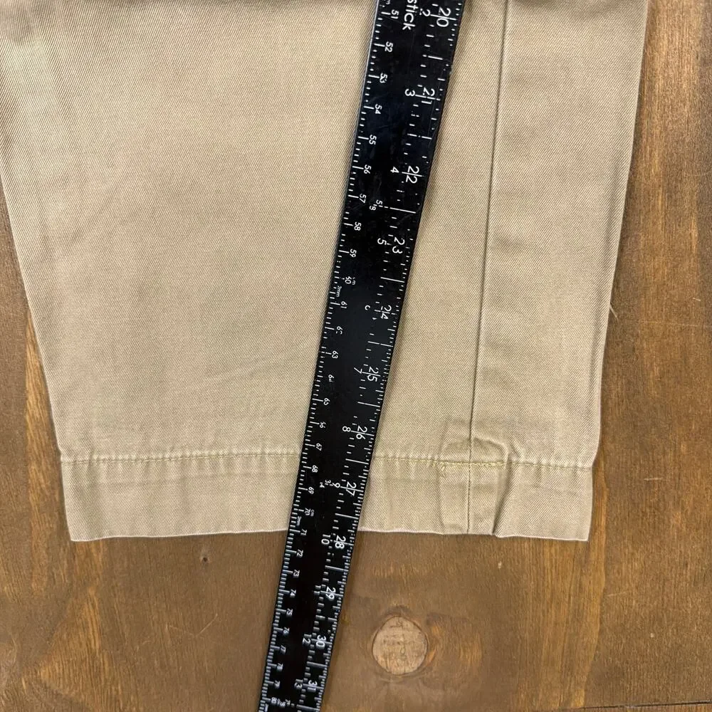 Banana Republic Mens Pants Brown Emerson Chino 100% Cotton 36x30 (36x28)
